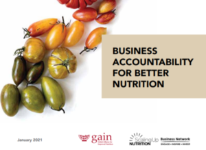 Business Accountability For Better Nutrition