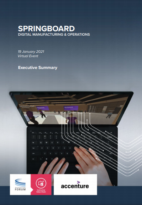 E2E SpringBoard Executive Summary – Digital Manufacturing & Operations