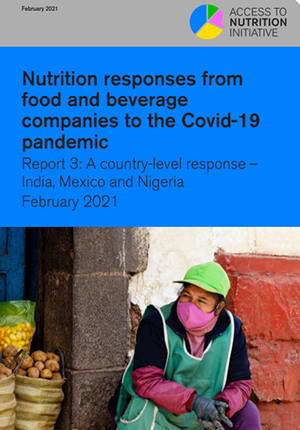 Nutrition Responses From Food & Beverage Companies to the Covid-19 Pandemic