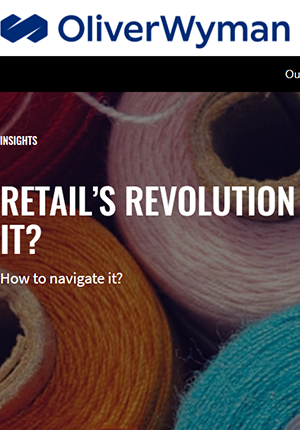 Retail’s Revolution – How to Navigate It?