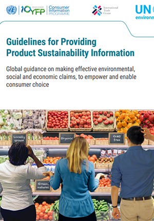 Guidelines for Providing Product Sustainability Information