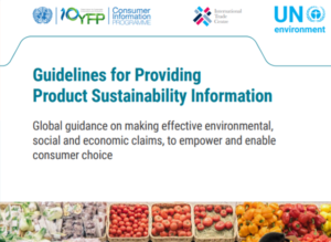Guidelines for Providing Product Sustainability Information