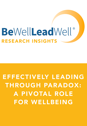 Be Well Lead Well® Research Insights