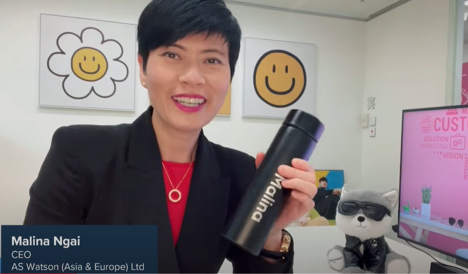#WellbeingWednesday – Malina Ngai – AS Watson