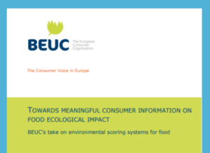 Towards Meaningful Consumer Information on Food Ecological Impact