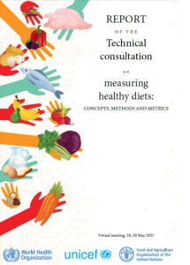 Report of the Technical Consultation on Measuring Healthy Diets: Concepts, Methods and Metrics