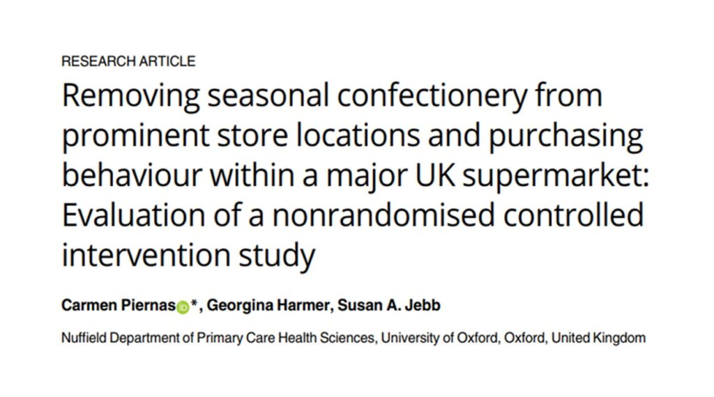 CHL UK: Academic Report – Can Confectionary Placements Influence Purchasing Behaviour?