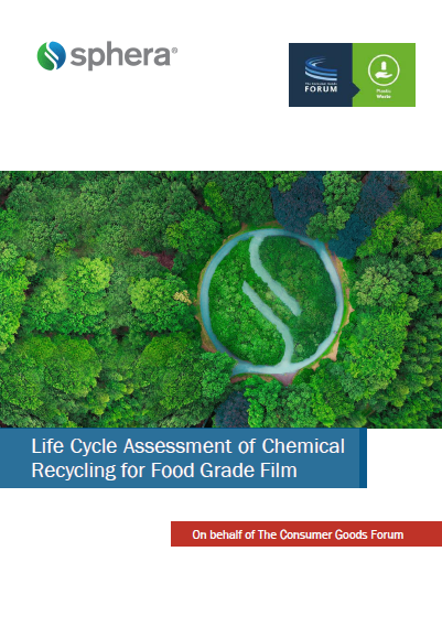 Life Cycle Assessment of Chemical Recycling for Food Grade Film
