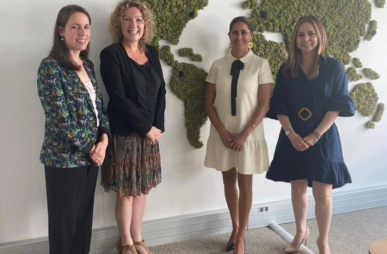 First Lady of Colombia Visits the CGF in Paris to Talk About Impact on Healthier Lives in Latin America