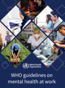 WHO Guidelines on Mental Health at Work