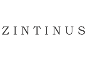 Z I N T I N U S - groß TEXT dunkel grau