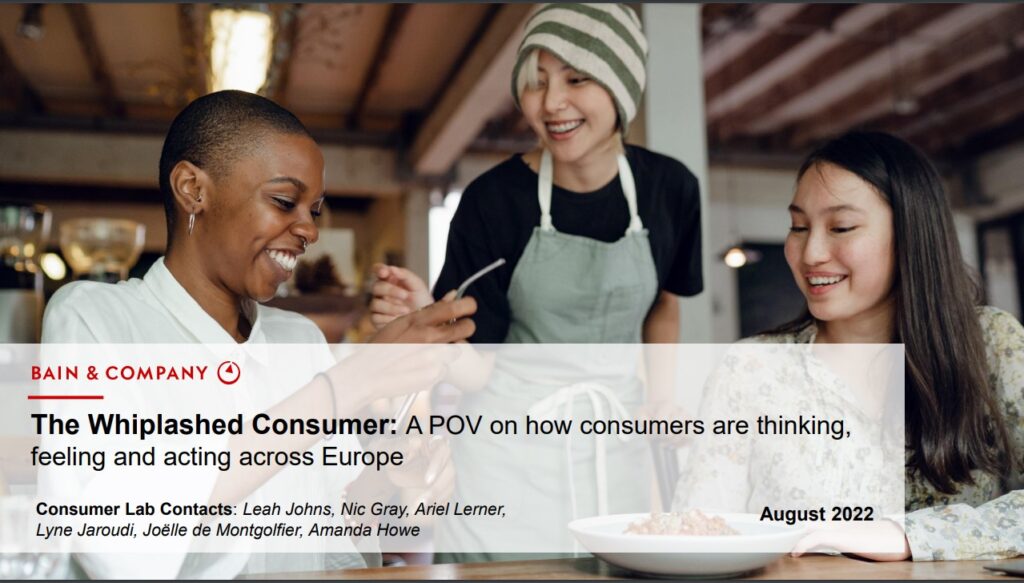 The Whiplashed Consumer: A POV on How Consumers are Thinking, Feeling and Acting Across Europe