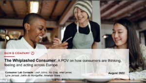 The Whiplashed Consumer: A POV on How Consumers are Thinking, Feeling and Acting Across Europe