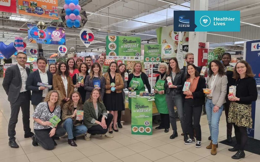 Healthier Lives Co-Chairs Carrefour and Danone Create Appetite For Flexitarian Diets with “Le Meilleur du Végétal”