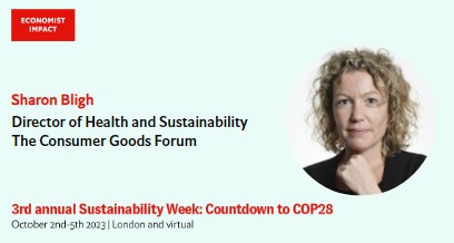 CGF Sustainability Director Joins Panel on Net Zero at The Economist Group’s 3rd Annual Sustainability Week