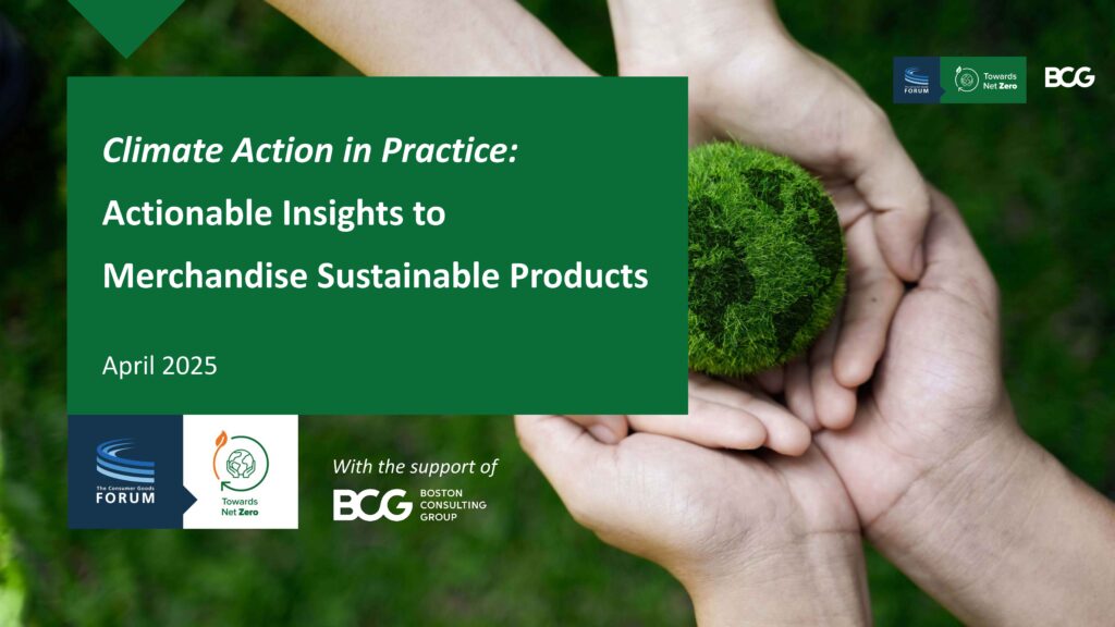 Climate Action in Practice: Actionable Insights to Merchandise Sustainable Products
