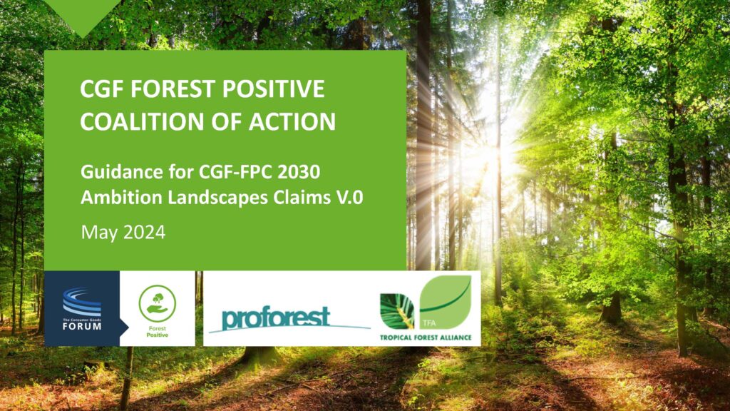 Understanding and Applying Forest Positive Landscape Claims Guidance