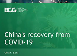 China’s Recovery From Covid-19