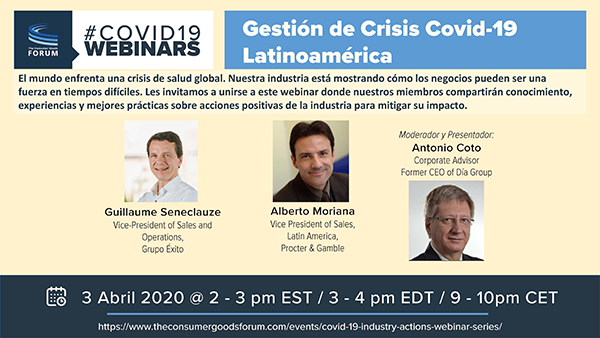 CGF Covid19 Webinar Series - Latinoamerica