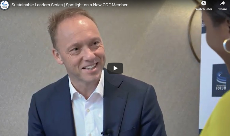Sustainability Leaders Series | Spotlight on a New CGF Member
