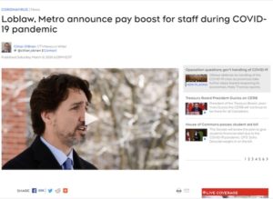 Loblaw, Metro Announce Pay Boost For Staff During COVID-19 Pandemic