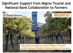 Significant Support from Collaboration Between Migros Ticaret and National Bank to Farmers
