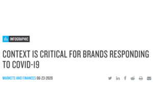 Context Is Critical for Brands Responding To Covid-19