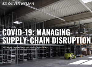 COVID-19: Managing Supply Chain Disruption