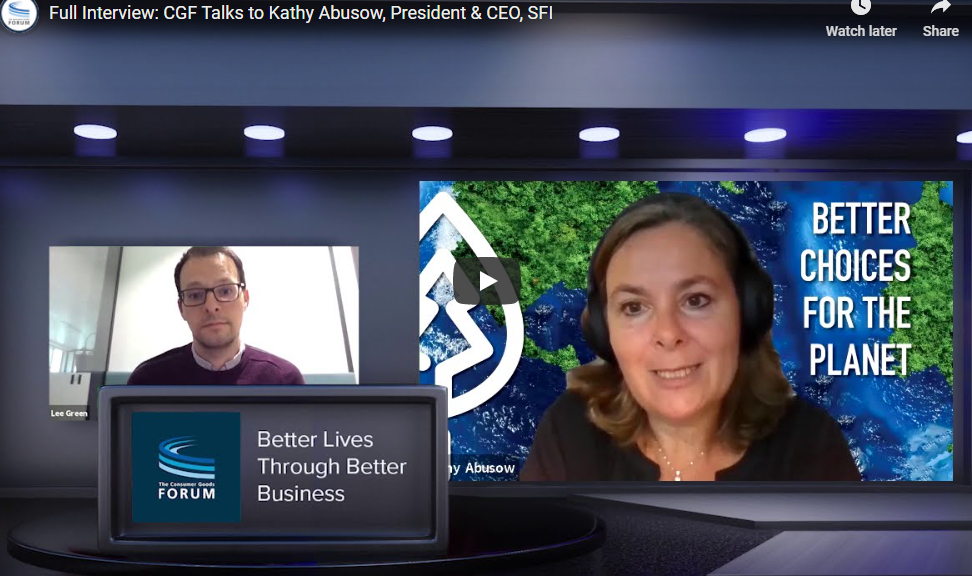 Full Interview: CGF Talks to Kathy Abusow, President & CEO, SFI